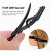 Mikinona 2sets Hair Styling Essential Black Hair Clips Salon Clips