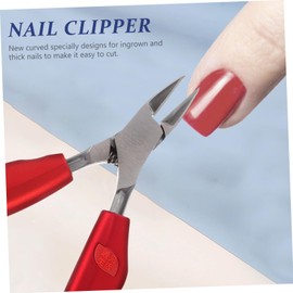 OHPHCALL Folding Toenail Clipper for Thick Nails Ergonomic Non- Handle Professional Stainless Steel Design for Easy Cutting Compact and Portable for Home Travel Use