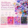Bedazzling Kit, 43000pcs Jelly Resin Rhinestones with 40 Colors &