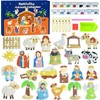 Nativity Sence Diamond Painting Advent Calendar 2025,24pcs Nativity Diamond Art