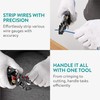 Navaris 25-in-1 Electrician's Multitool - Multi-Tool w Pliers Wire Cutter