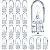 Honoson 1/4 Wedge Base 12V 5W Bulb Clear Krypton Light