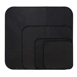 Joyeee Fireproof Grill Mat for Deck, Fireplace Rug Fireproof Mat Under Fire Pit Works on Electric Grill Gas Charcoal BBQ, Fireproof Mat for Fireplace Indoor Flame, Washable, 23.6"x 20.5" #19