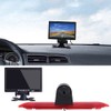 7" LCD Monitor+3rd Brake Light Rear View Backup Camera Third