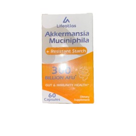 Lifeatlas 300 Billion AFU Akkermansia Muciniphila Akkermansia Probiotics
