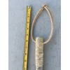 NELIDAS SOUTHERN IMPORTS RAWHIDE HORSE QUIRT. SADDLE HORSE CUARTA CHARRA.