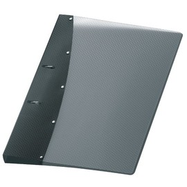 Veloflex 1141450 Diamond Ring Binder DIN 210 x 297 mm, Combi Mechanism Ring binder A4 Black
