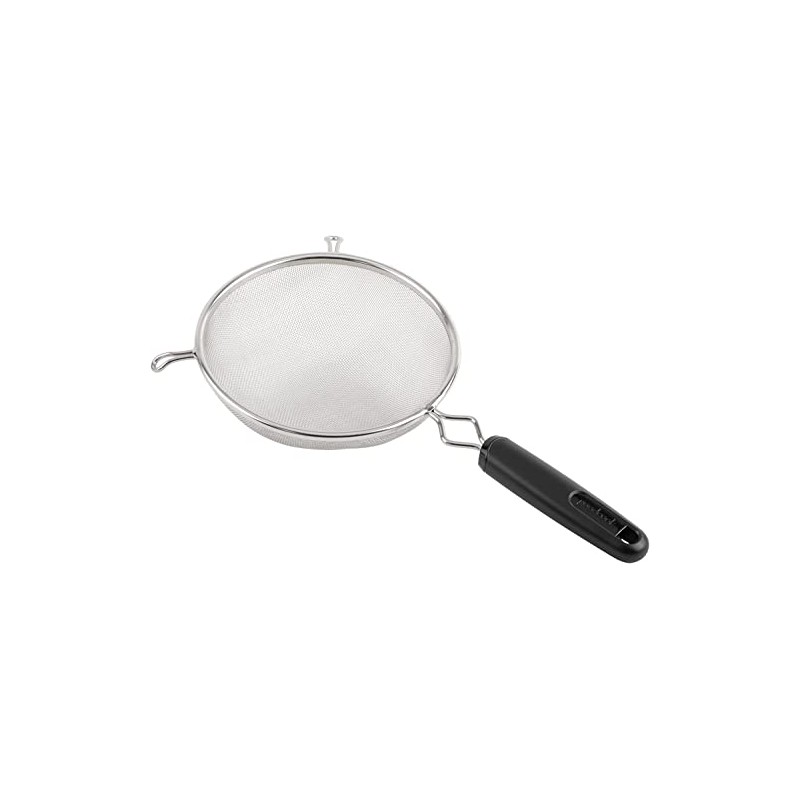 GoodCook 6" Aluminum Mesh Strainer with Long Handle and 2