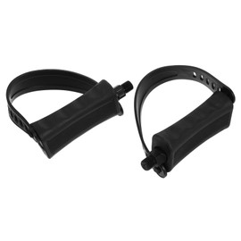 SUPVOX 1pair Adjustable Spindle Pedals Non-Slip Design for Exercise Bikes Comfortable Foot Support Easy Installation for Indoor Cycling Workouts
