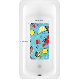 Kahuna Grip™ Non-Slip Bath & Shower Mat - Pirates Ahoy (14x27)