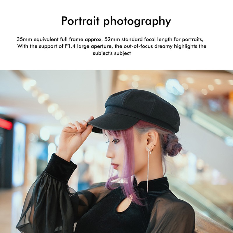 TTArtisan 35mm F1.4 for EOS.MMount APSC Lens for Canon M3/M5/M6/M6