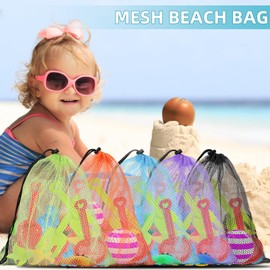 20PCS Mesh Bags Mesh Drawstring Bag Laundry Mesh Bag Multicolor Nylon Mesh Bag Small Mesh Gym Bag Travel Mesh Beach Bag Locking Closure Storage Bag For College, Gym, Yoga, Sport