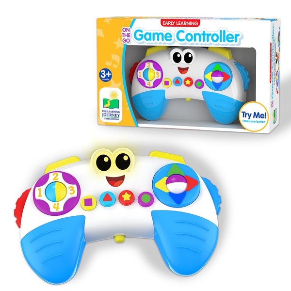 The Learning Journey Early Learning - On The Go Game Controller - Baby Game Controller Toy for Boys & Girls Ages 3 Months and Up - Award Winning Toys