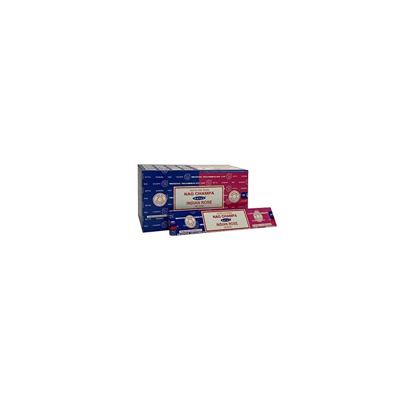 Satya 01323 Nag Champa & Indian Rose Combo Set of