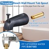 Dreyoo 5 1/4 Inch Bathroom Tub Spout Compatible with Westbrass