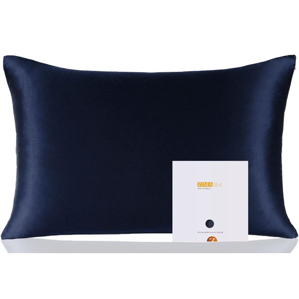 ZIMASILK 100% Mulberry Silk Pillowcase for Hair and Skin, with