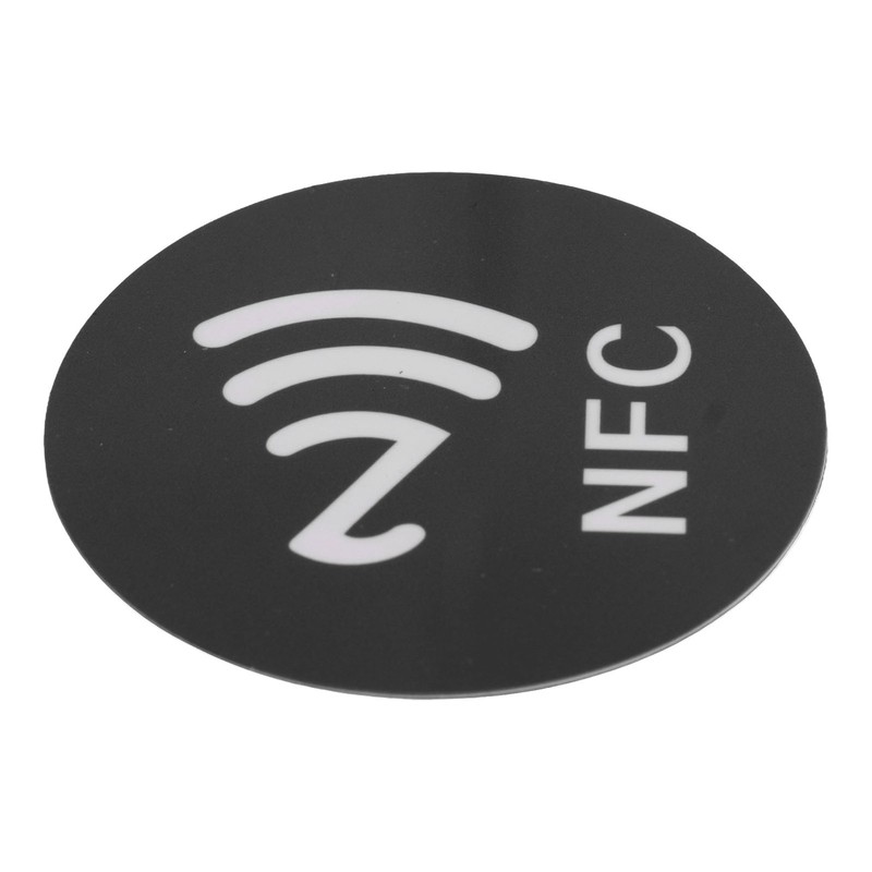 20 Pcs ID5200 NFC Stickers Adhesive Label Round 40mm Anti