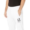 Armani Exchange Men's Icon Pant, White, M