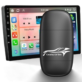 Wireless CarPlay Adapter for Apple, Convert Wired to Wireless Apple Car Play Adapter, Compatible with iOS 10+ and 2017+ Cars, Play and Plug, Stable Connection