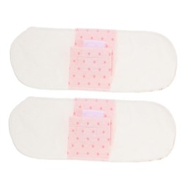 COLLBATH Washable Sanitary Napkins for Women Reusable Cotton Pads Soft Material Large Size for Maternity Heavy Flow