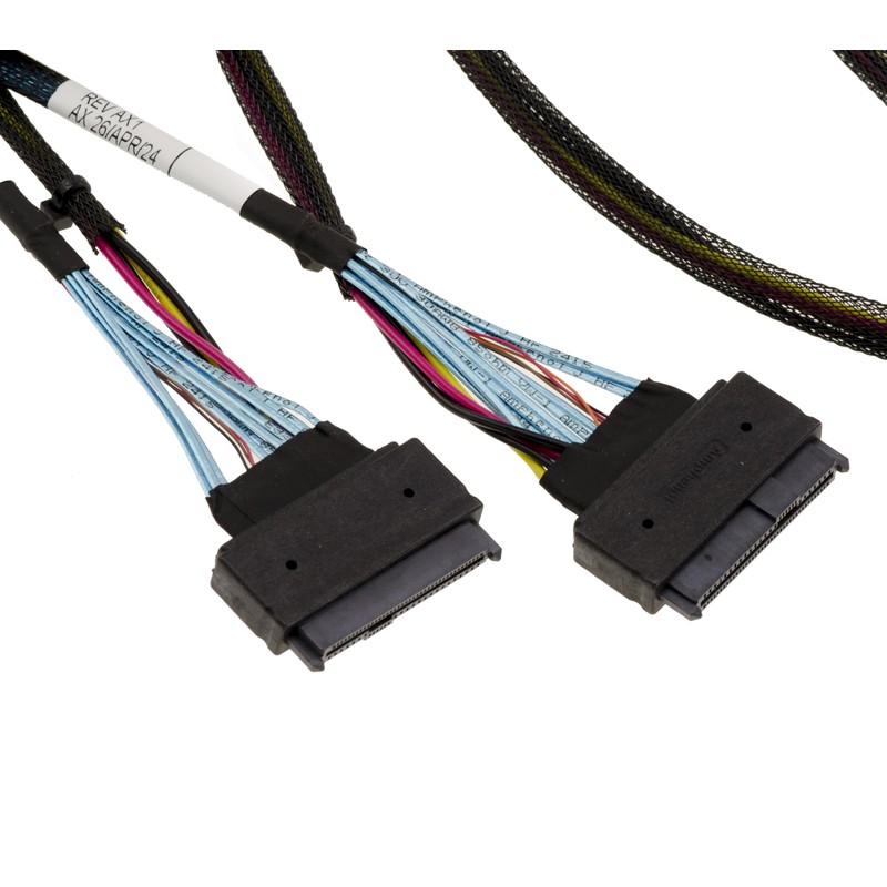 KALEA-INFORMATIQUE PCIe 4.0 Cable with Slim SAS SFF-8654 8i 74-Pin