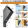 Wocepu 4pack 45 Degree Angle Support Bracket, for 2x4 (Actual