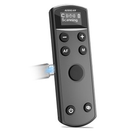 for Canon Rechargeable Wireless Shutter Release,Camera Remote Control with OLED Screen for Canon EOS RP, EOS R, R5, R6, M50, M50 II, 6D Mark II, 77D, 850D, 800D, Rebel T7i, T8i; Replaces BR-E1