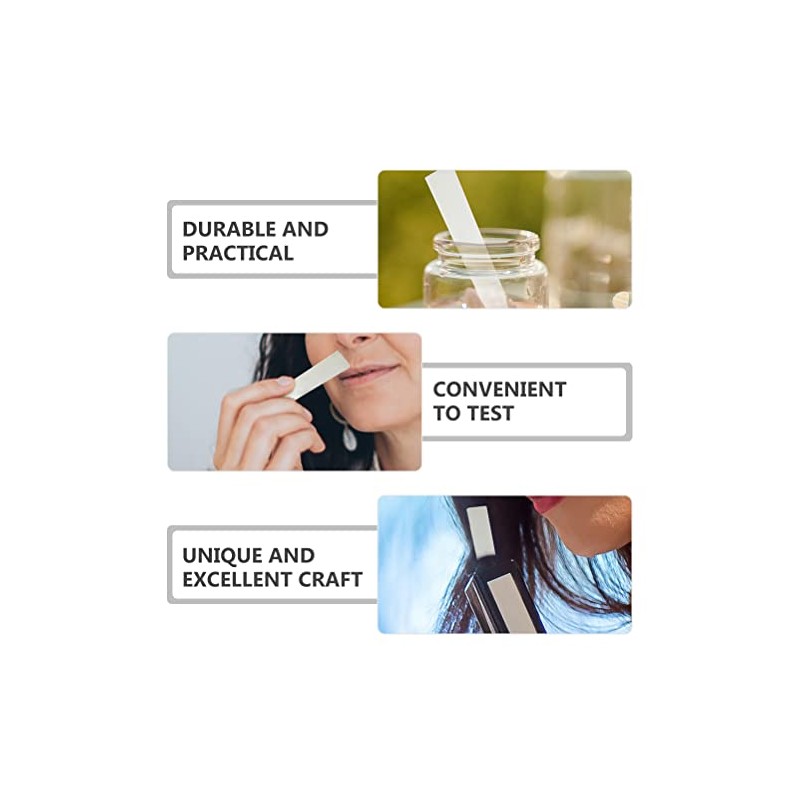 Healifty HEALIFTY 100Pcs Aromatherapy Fragrance Test Paper Strips Perfume Fragrance
