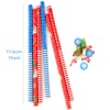 KUUQA 40Pcs Christmas Pencils with 35Pcs Erasers Fun Equipment for