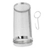 Barbecue Grilling Basket Stainless Steel Heat Resistant Rust Prevention BBQ