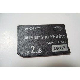 SONY Memory Stick Pro Duo Mark2 2GB MS-MT2G