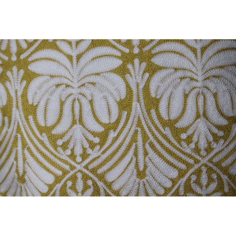 UnionKK Home Embroidered Throw Pillow Cover Geometric Decorative Square Cushion