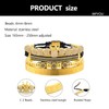 WFYOU WFYOU Imperial Crown Bracelets for Men 18kt Gold Bracelet