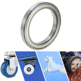 ACROPIX 6928ZZS Deep Groove Ball Bearings P0 140x190x24mm Lubricated Bearings Double Metal Seal Silver Tone Scooter Skateboard Wheel