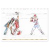 Team-Sport (Wandkalender 2025 DIN A4 quer), CALVENDO Monatskalender [Calendar] Peter