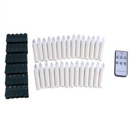 LED Candle Remote Control Wax Flameless Flickering Christmas Lamp Candle Lights Wedding Decor