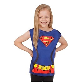 Generique - Supergirl T-shirt for Children 98-116cm (3-6 years)