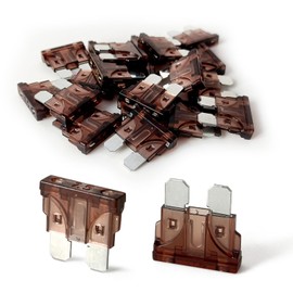 20Pcs 7.5 Amp Standard Car Fuses, Automotive Replacement Fuses (ATO/APR/ATS), Mini Blade Style Fuses Compatible with RV, Automotive, Trucks, Motorcycle, Camper, SUV, Boat(7.5 AMP/32V)