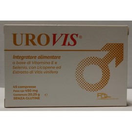 UROVIS 45 con licopene, aiuta a previeni l’insorgenza di disturbi alla prostata. Per tutti gli uomini over 50. Una confezione ti dura 45 giorni
