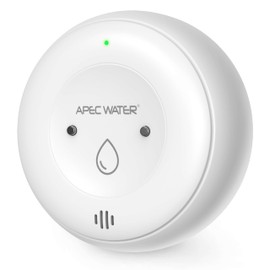 APEC WATER WiFi Water Leak Detector for Home, App Connected get Real-Time Alerts, Highly Reliable Dual Sensor Wet Moisture Detection (1PK)