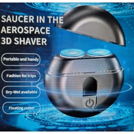 Traveling Mini Electric Shaver Fast Charging Powerful Double Blade, Type C-Charging Interface, Magnetic Top with Built-in Mirror, Quick Charge, Long Lasting Battery, Waterproof, Unisex