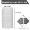 tenn well 1.5mm Roman Blind Cord, 328 Feet Braided Cord