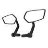 Handlebar Bike Mirror Anti Shaking ABS 360° Rotatable Electric Bike