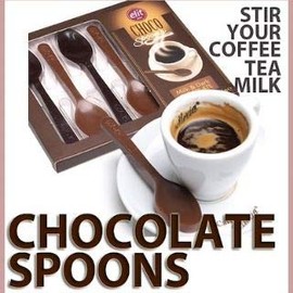 Elit Choco spoons Milk and Dark chocolate (6 spoons) (4 PACKS)