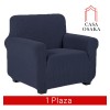 Protector Cubre Sala Elástico Ajustable Strech Fit -3 Pzas