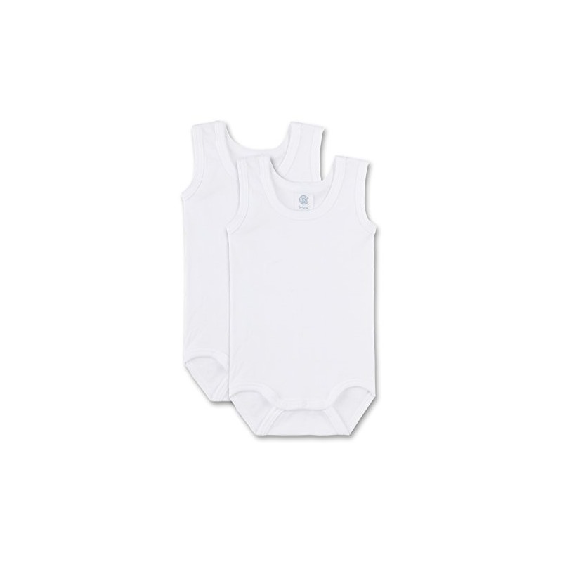 Sanetta Baby 321859 Bodysuit, (White 10), 3-6 Months (Size: 68)