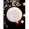 Selenite Charging Round Disk Crystal Charging Plate Selenite Slice Charging