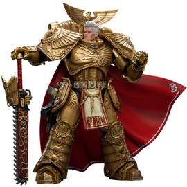 JOYTOY Warhammer 40k Imperial Fists Rogal Dorn, Primarch of The Vllth Legion 1/18 Action Figure，Combining Collection Value and Fun of Playing