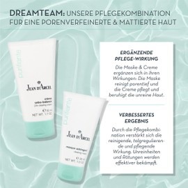JEAN D'ARCEL Purifiante Care Set for Oily and Blemished Skin - Reduces Redness & Pimples - Masque Astringent (30 ml) & Creme Sebo-Balance (50 ml)