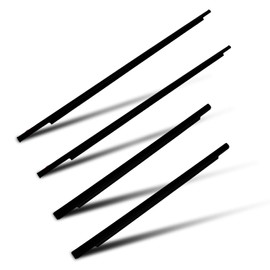 OCPTY 4PCS Car Outer Door Window Molding Trim Weatherstrip Window Seal Compatible with 2007-2014 For Toyota FJ Cruiser, Replace 68161-3507368162-3507368163-3504168164-35041